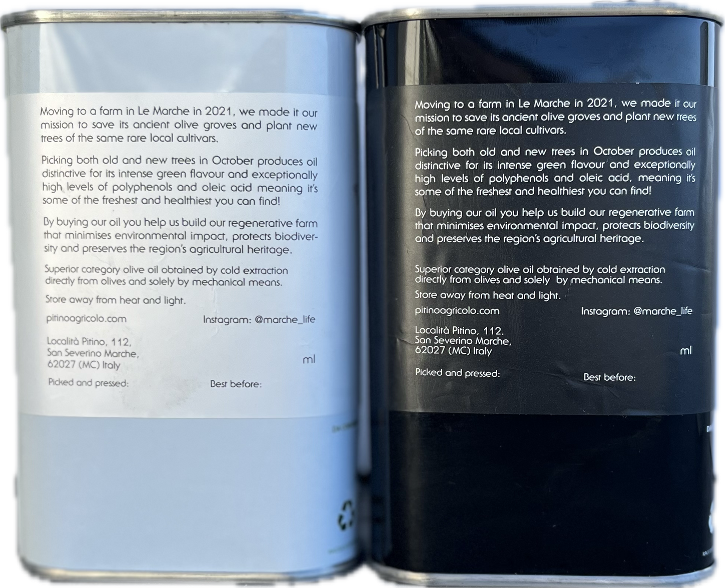 Gift set 2 x 250ml tins