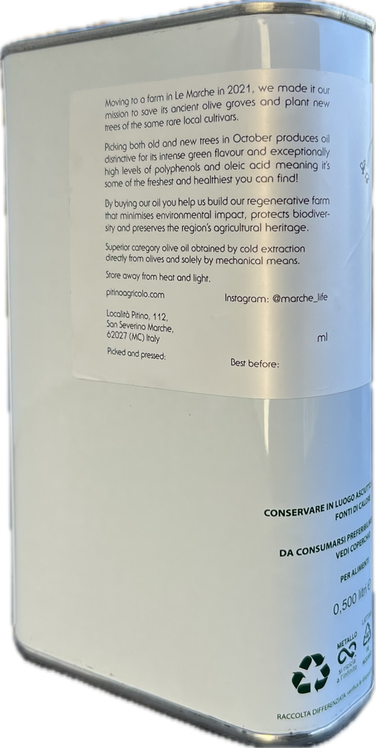 Il Territorio EVOO 500ml Tin